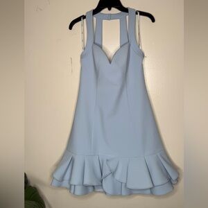 SIENA BLUE AURORA MINI DRESS